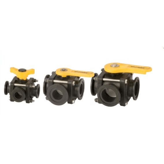 3 Way Side Load Ball Valves