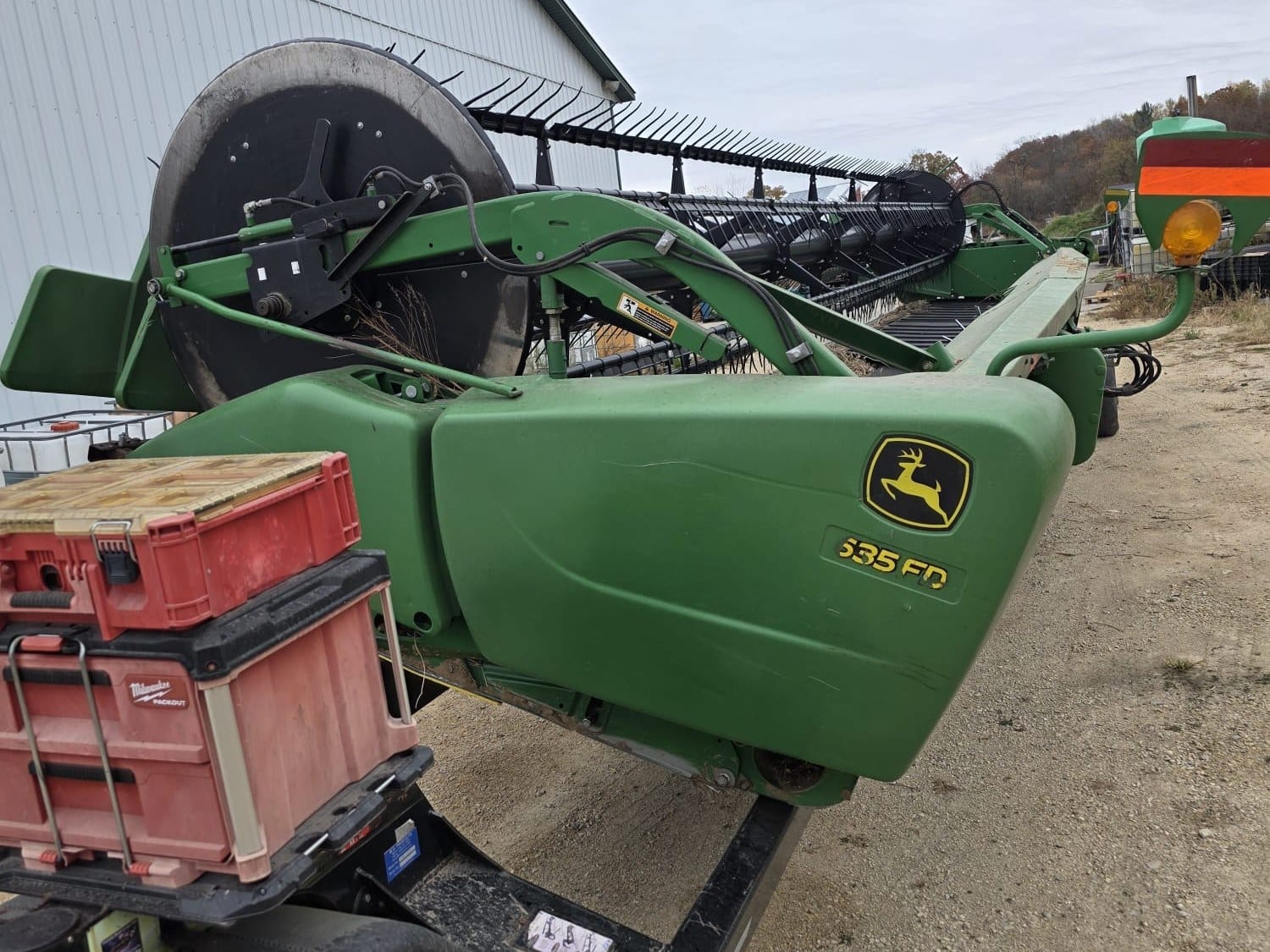 2014 John Deere 635FD HydraFlex Draper