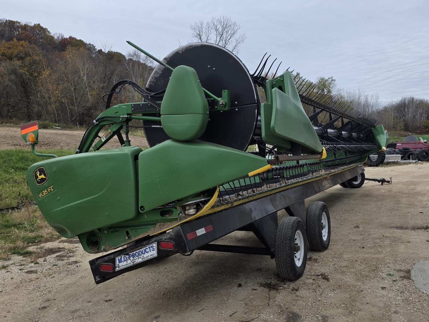 jd-635fd-4 2014 John Deere 635FD HydraFlex Draper